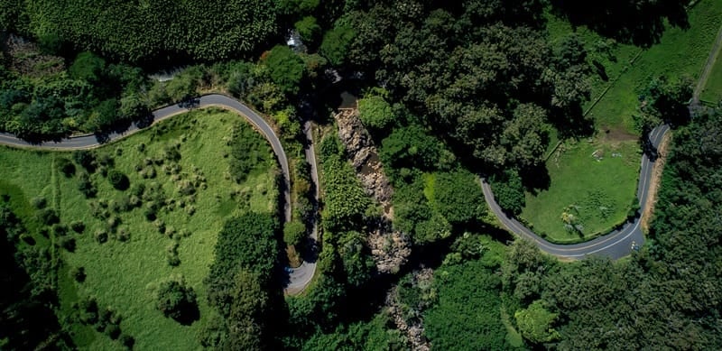 Die Straße nach Hana Maui