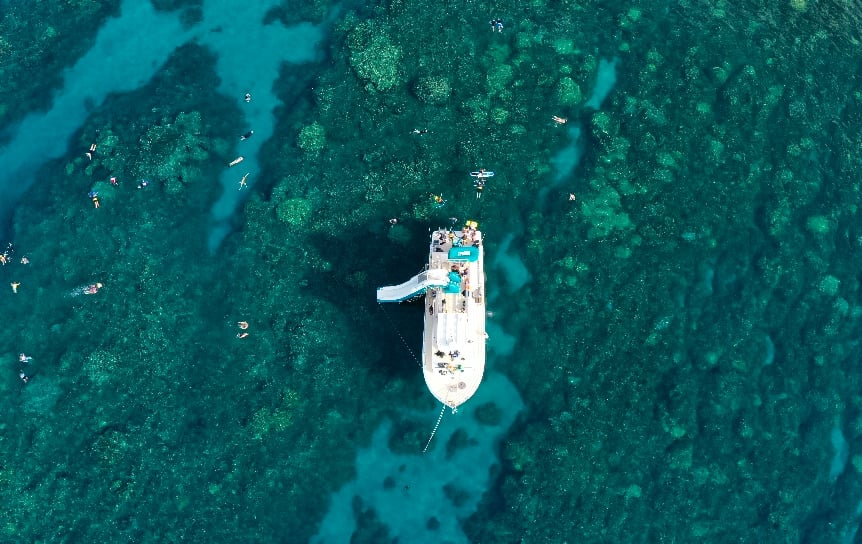 Maui Snorkeling Aerial
