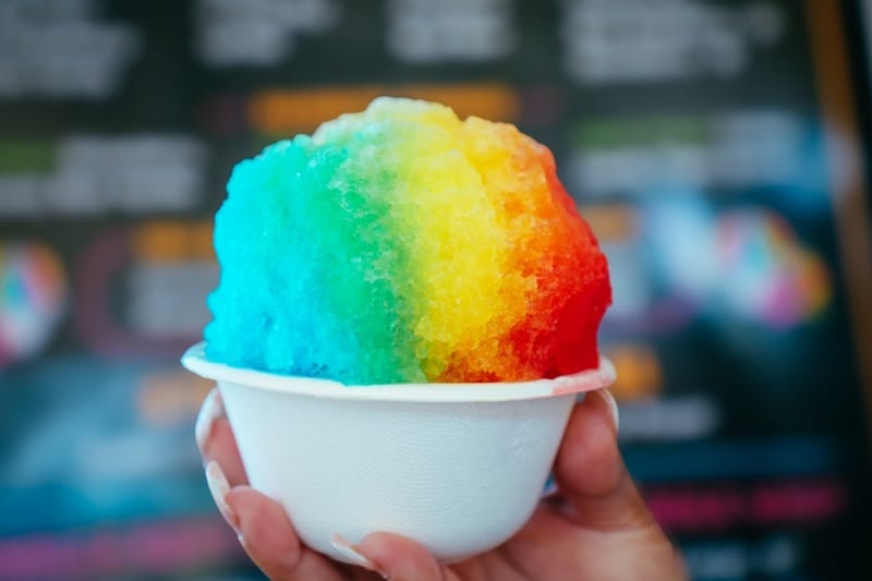 Hielo raspado hawaiano