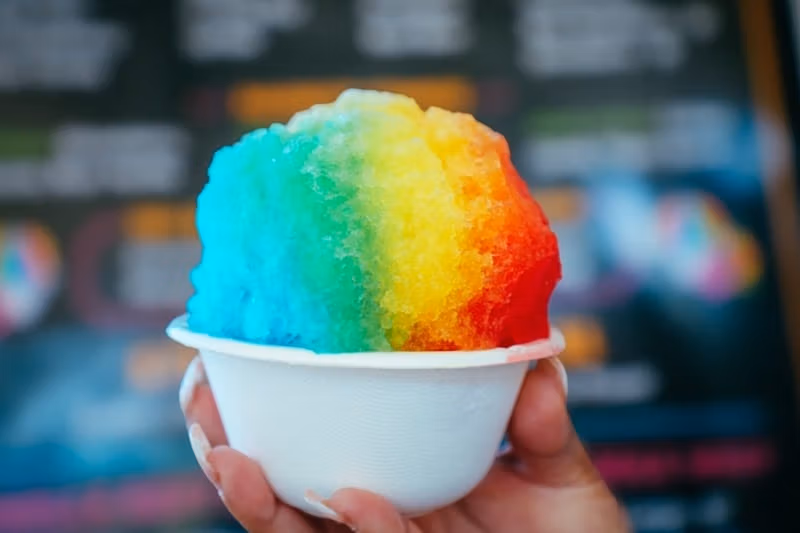 Hielo raspado hawaiano
