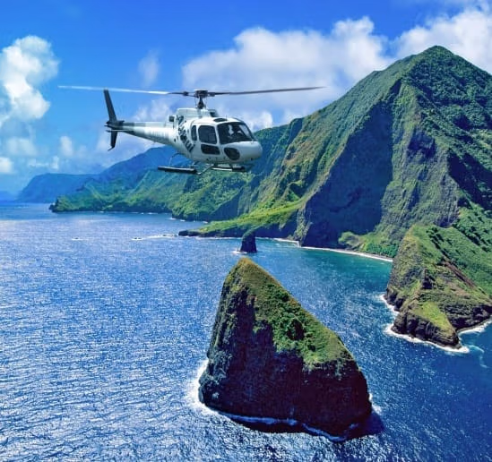 los mejores recorridos en helicóptero en maui