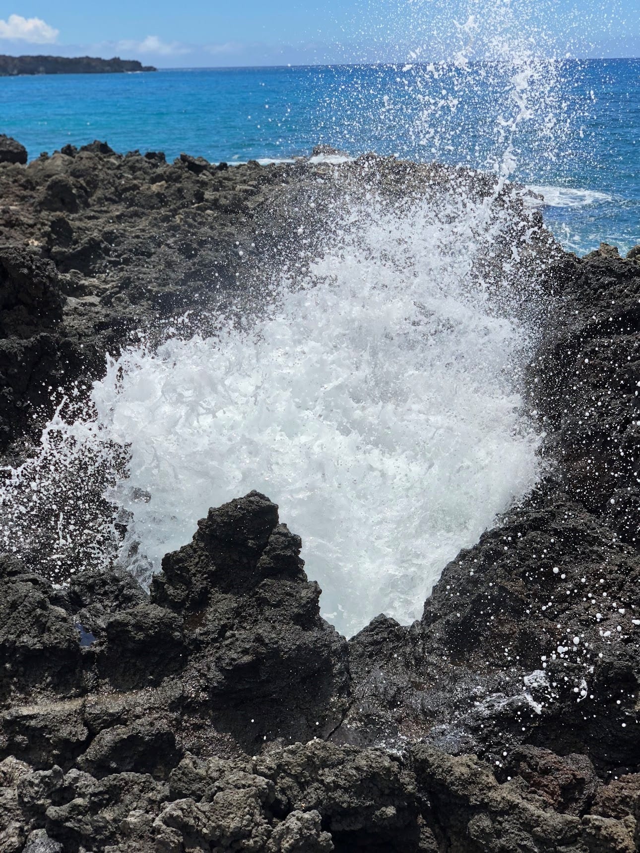 Maui blowhole