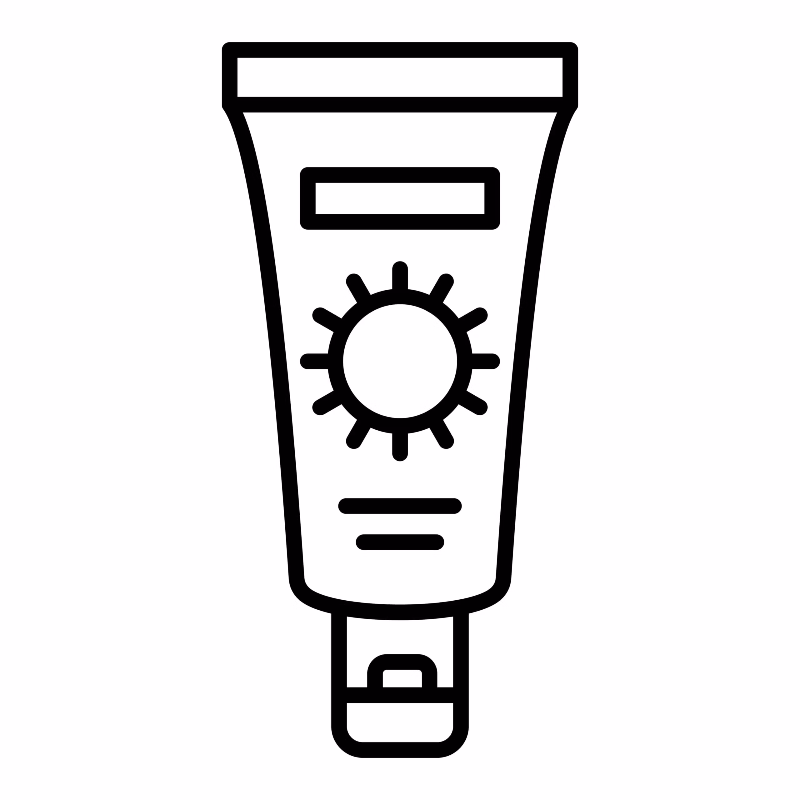 Icono de protector solar