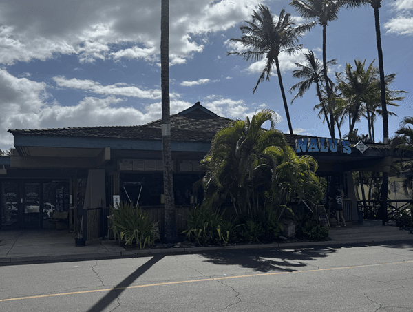 Nalu's South Shore Grill in Kihei, Maui Nalu's South Shore Grill in Kihei, Maui